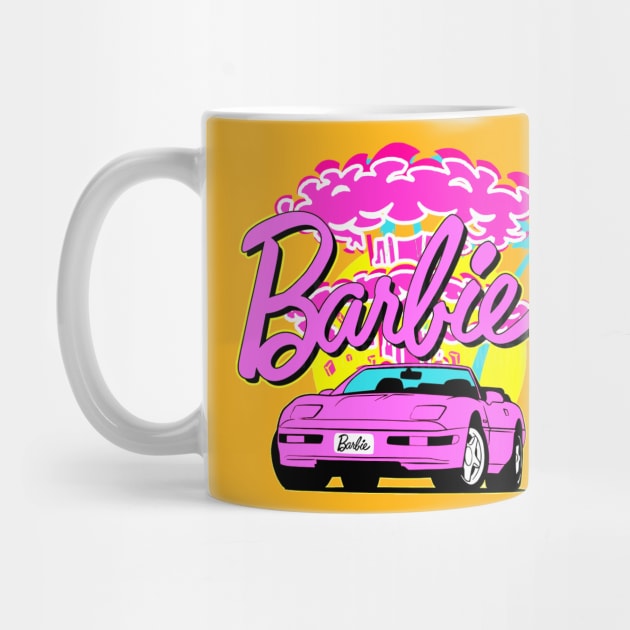 Sport Car Barbie Retro by GENERATION KTR